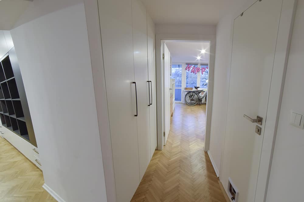 Przedpokój mieszkanie Lotaryńska