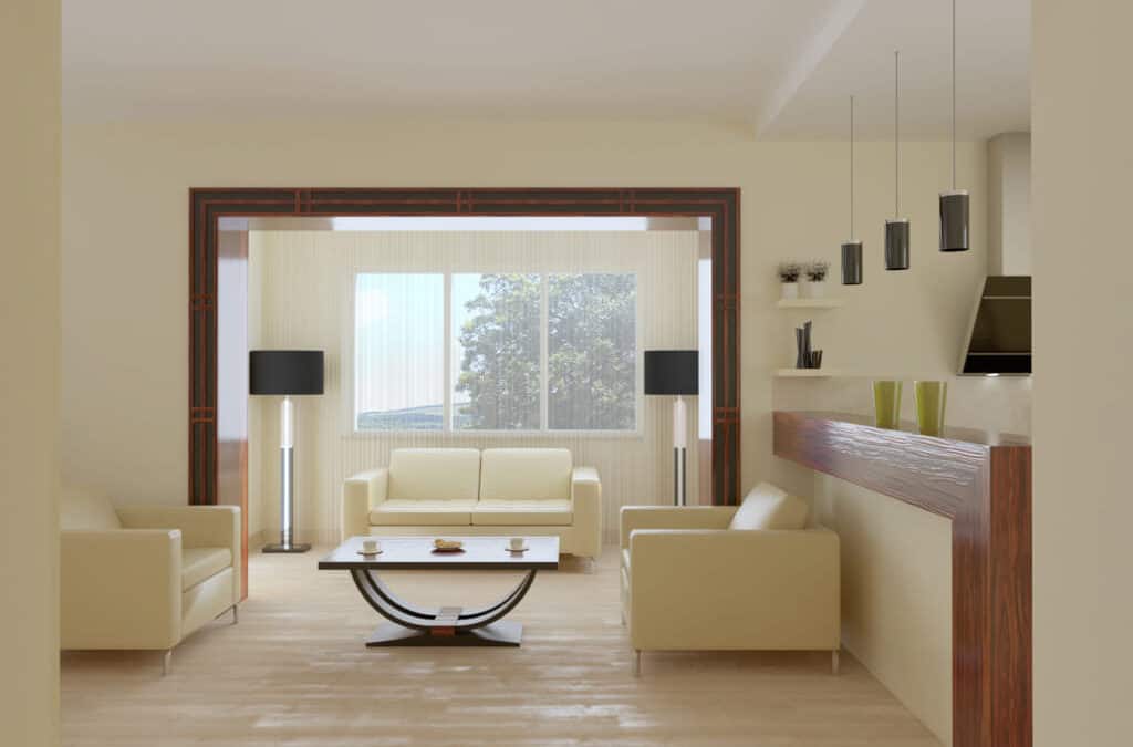 Salon Art Deco z&nbsp;barkiem
