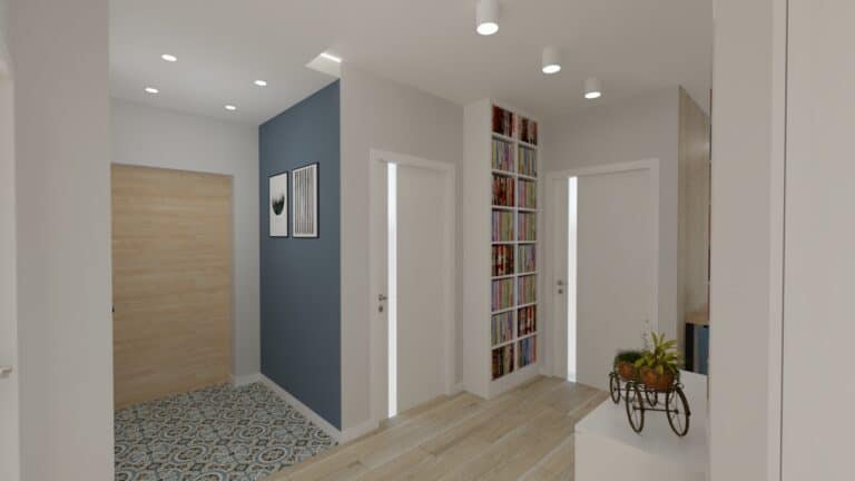 Architekt Wnętrz Warszawa ➜ Gdańsk ➜ PROJEKTY Wnętrz Warszawa Mazowieckie ➜ projekty wnętrz,metamorfoza wnętrz,aranżacja kuchni z salonem zdjęcia,projektant łazienek,architekt wnętrz Salon niebieska ściana