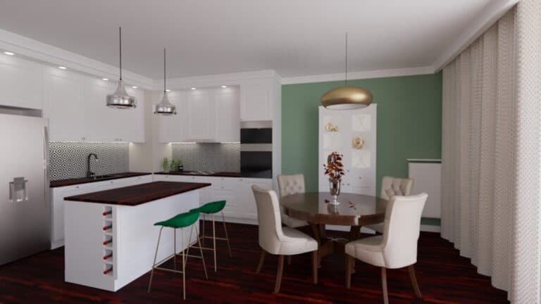 Architekt Wnętrz Warszawa ➜ Gdańsk ➜ PROJEKTY Wnętrz Warszawa Mazowieckie ➜ projekty wnętrz,metamorfoza wnętrz,aranżacja kuchni z salonem zdjęcia,projektant łazienek,architekt wnętrz Zielony salon