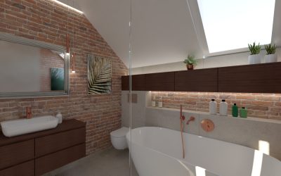 Architekt Wnętrz Warszawa ➜ Gdańsk ➜ FAQ ➜ warszawa architekci wnętrz,projektant wnętrz warszawa,architekt wnętrz ochota,architekt wnętrz warszawa Jak połączyć cegłę i miedź w łazience?