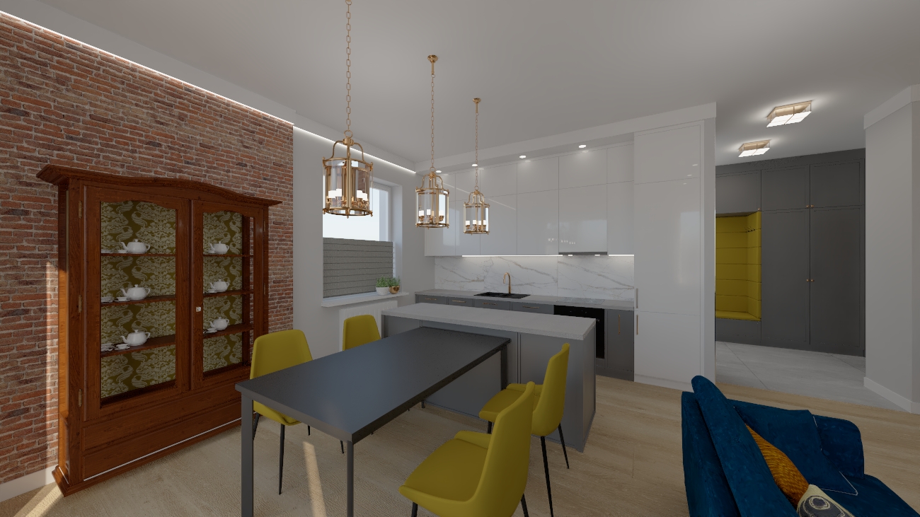 styl skandynawski salon aranżacje
