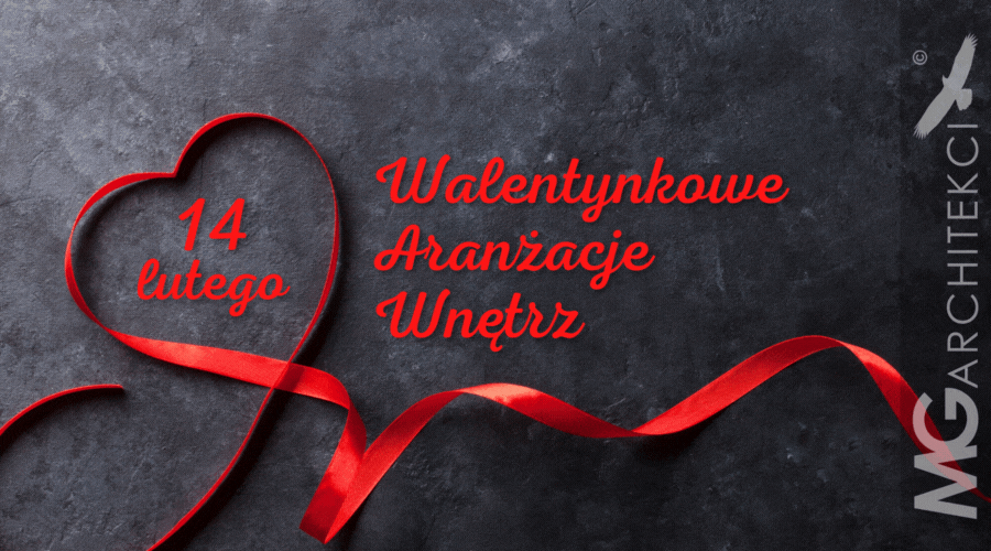 Walentynkowe aranżacje wnętrz