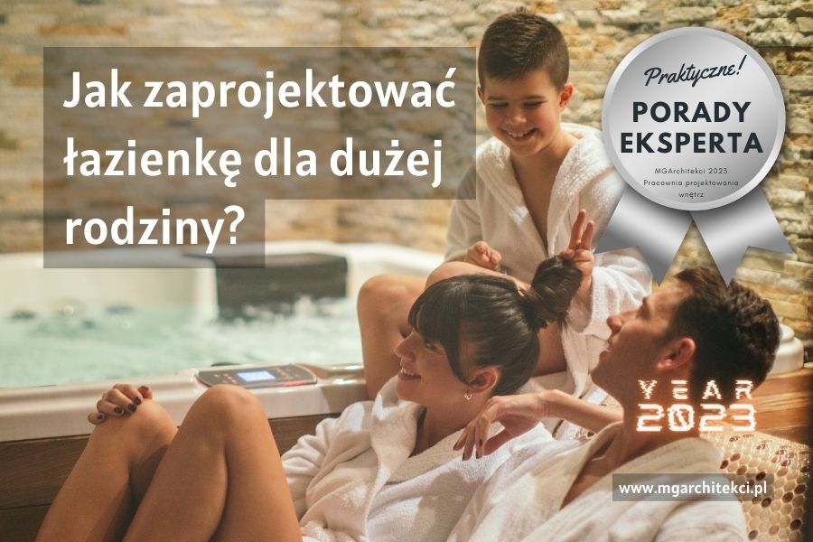 Jak zaprojektować łazienkę, która&nbsp;zadowoli zarówno dzieci, jak i&nbsp;dorosłych?