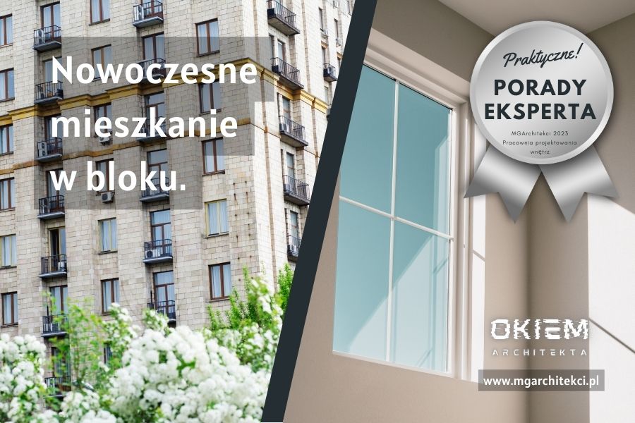 Nowoczesne mieszkanie w&nbsp;bloku