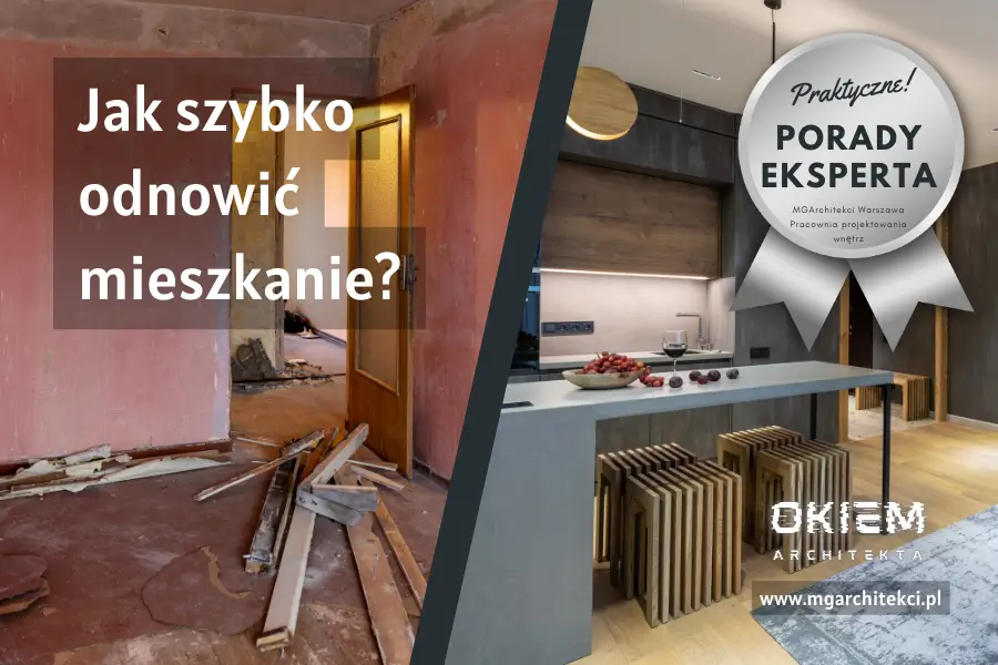 Jak odświeżyć stare mieszkanie?
